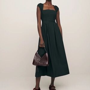 Reformation Zabel Dress Black - Size 2